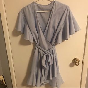 H&M flowy wrap dress